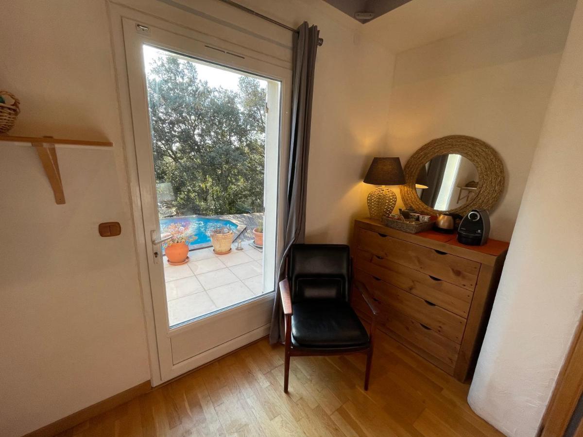 Le Calme De La Garrigue Bed and Breakfast Russan Εξωτερικό φωτογραφία
